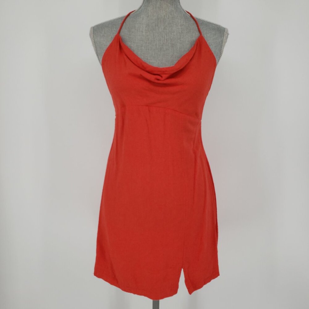 Free People Red Mini Slip Dress - Picture 4 of 12